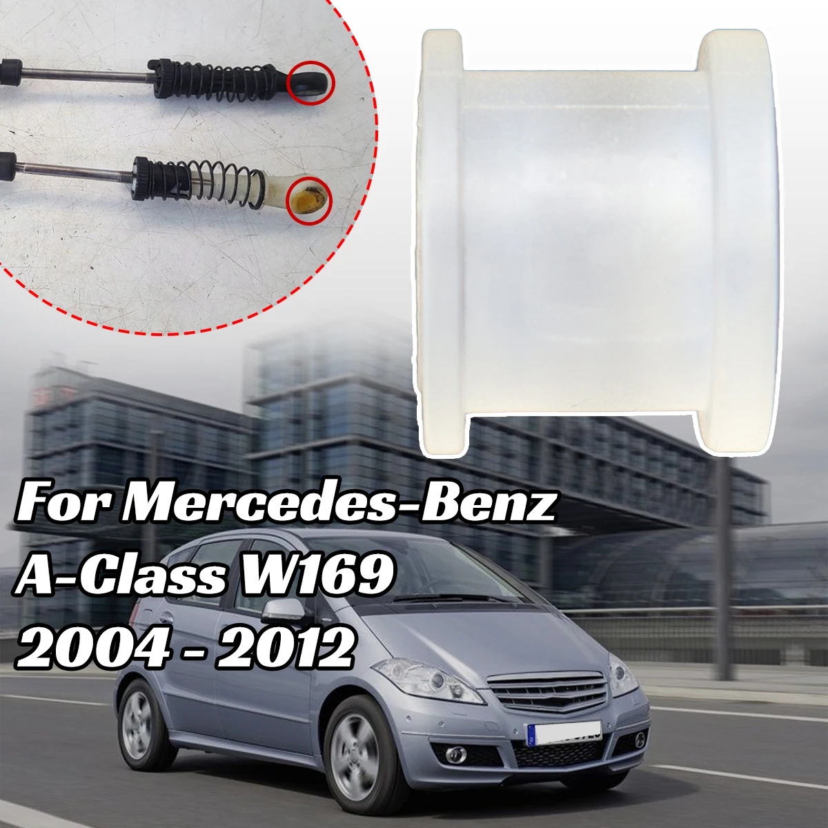 

Трос переключения передач, втулка рычага переключения передач, соединительный концевой шарнир, втулка для Mercedes-Benz A-Class W169 2004-2012