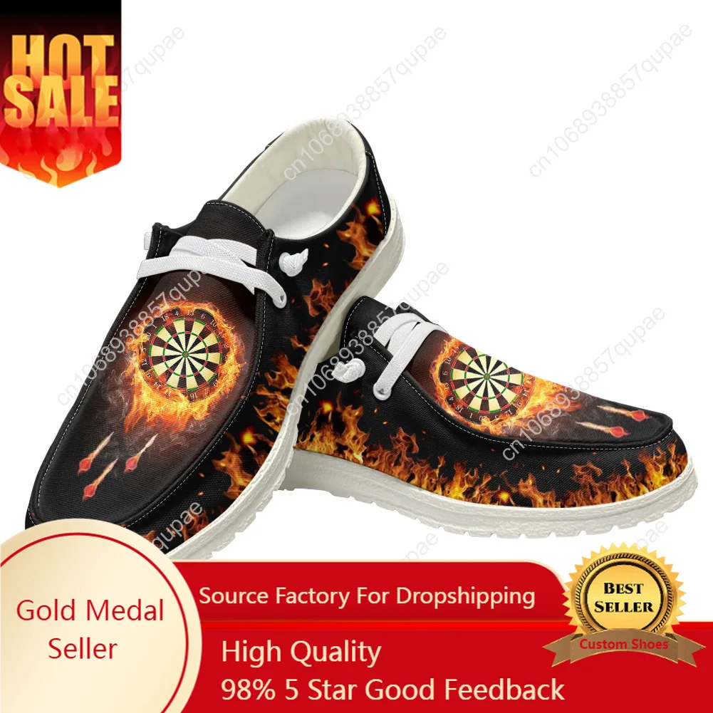 

Love Gift Darts Player Sports Shoes Casual Shoes Men Woman Flat Shoe Breathable Outdoor Lightweight Footwear Custom Made Shoe