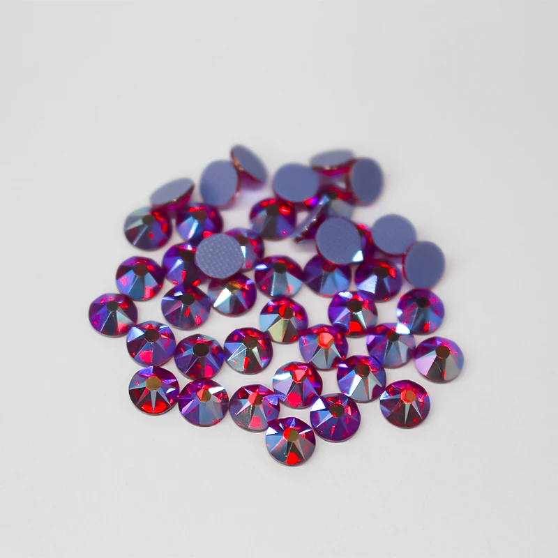 5A Top Quality 8 big 8 Small 16 facets 2078 cut hotfix rhinestone Iron crystal with super strong glue and high shine light