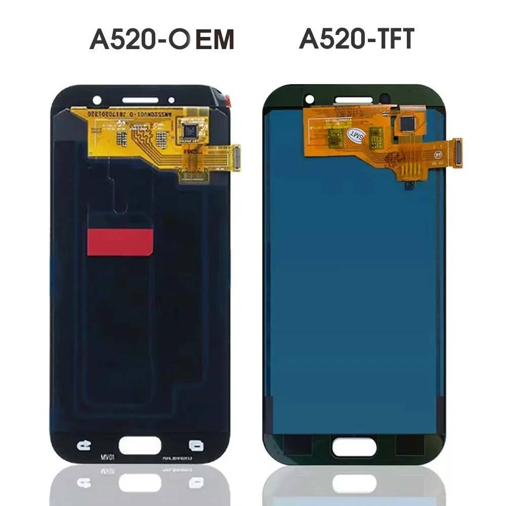 A520 Display Screen for Samsung Galaxy A5 2017 A520 A520F A520F/DS Lcd Display Touch Screen Digitizer Replacement