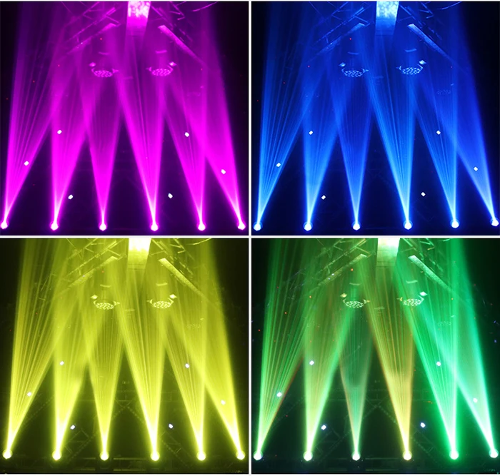 LED 260 W 10R Moving Head Strahllichtleiste, drehbar, 16 Prismen, DMX-Bühneneffekt für DJ, Party, Disco, Club, Hochzeit, Konzert – Detail 8