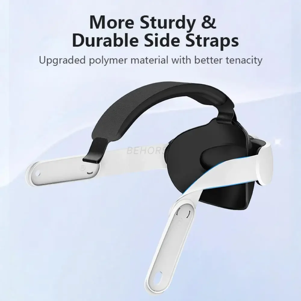 حزام رأس VR قابل للاستبدال لـ Meta Quest 3S/Quest 3 حزام رأس قابل للتعديل سماعة رأس مريحة لملحقات Quest 3S VR