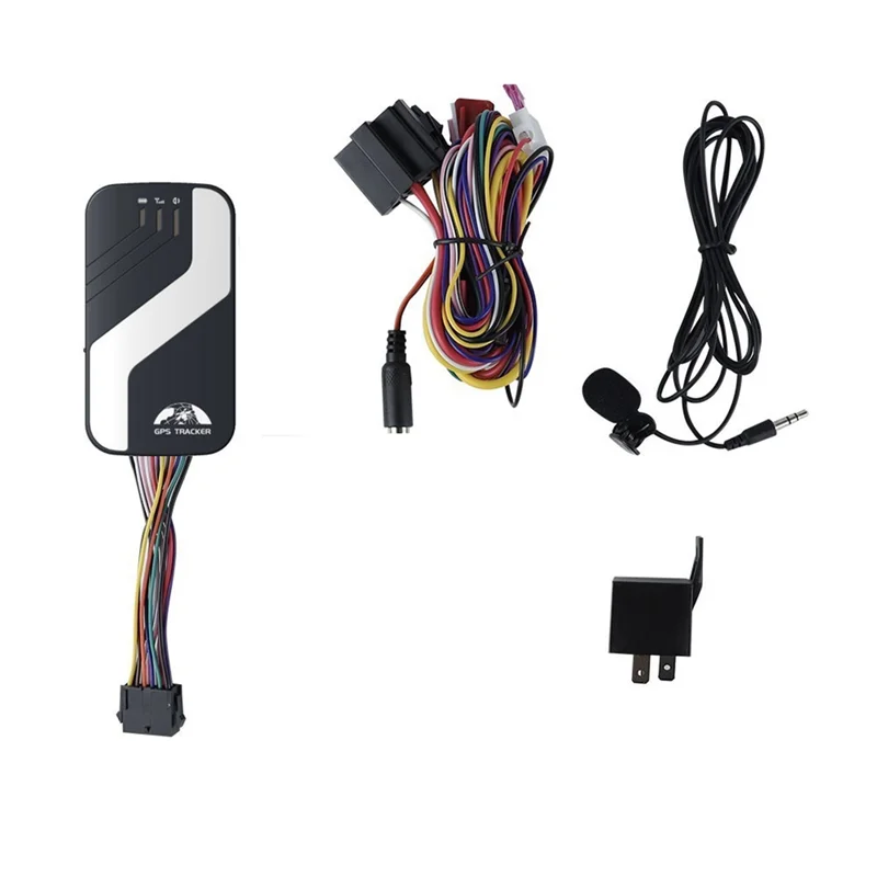 GPS Tracker Car 4G LTE Vehicle Tracking Device Voice Monitor Cut Off Fuel Car GPS Alarm ACC Door Open Alarm(GPS403A)