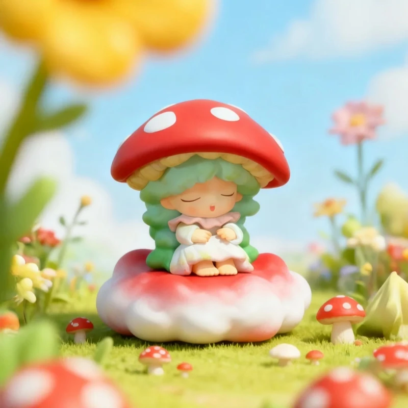 New Genuine YUMO Dreamcore Island Series Blind Box Cute Desktop Ornaments  Collectible Figurines  Festival Gifts To Friends