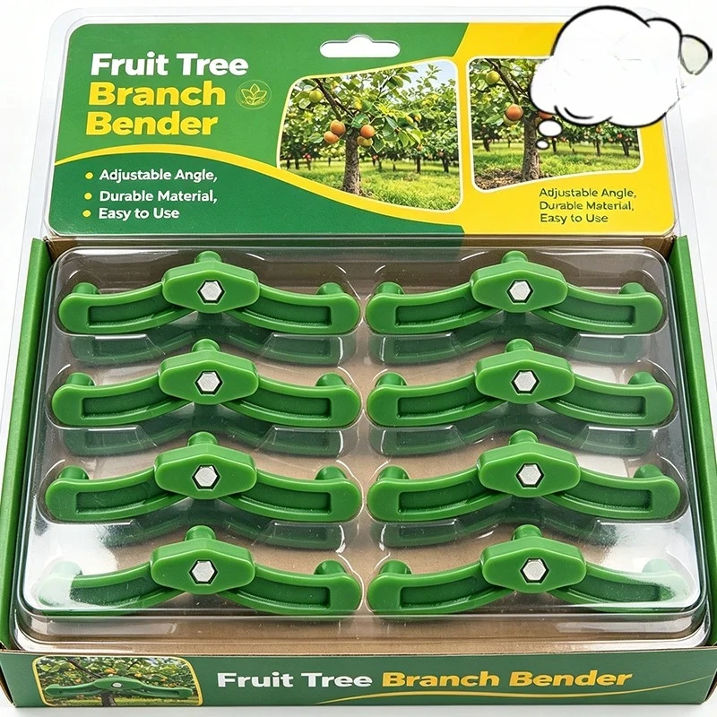 10PCS Universal Fruit Plant Branch Bender Clips Supporting Plant Growth and Shaping Branches Reusable Gardening Gadget Supply