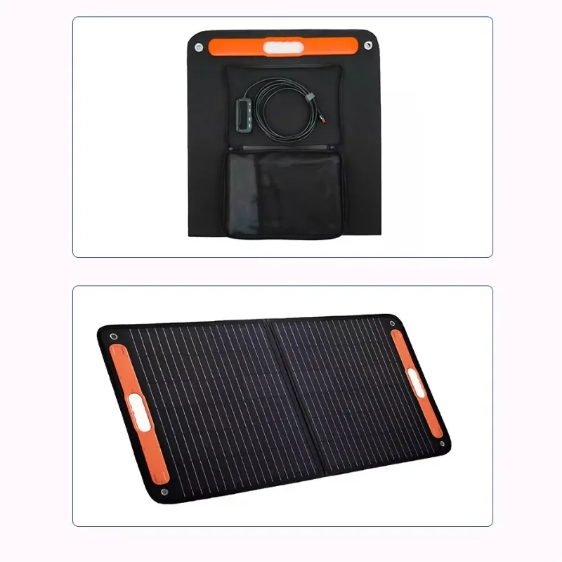 12V 24v car solar refrigerator with collapsible panel car refrigerator portable camping refrigerator outdoor freezer