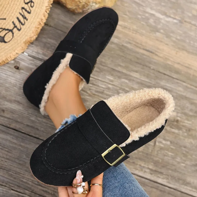 Trend Women Cotton Shoes 2025 Winter New Comfortable Outdoor Women ankle Boots Casual Anti-Slip Durable Sole Snow Boots Women
