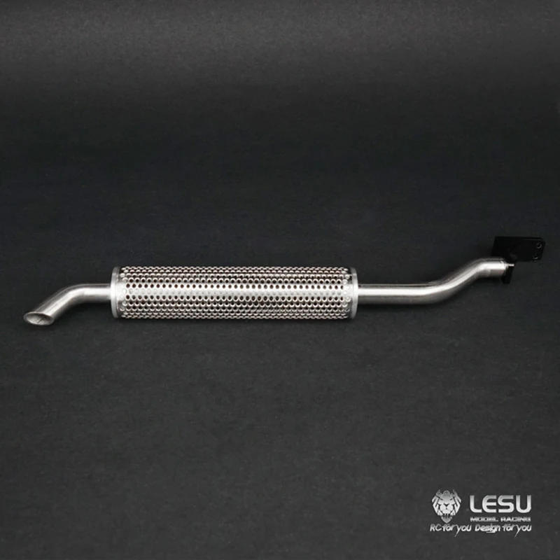 

181MM LESU Metal Smoke Exhaust Pipe Chimney for 1/14 TAMIYA RC Tractor Truck Scania Benz MAN Model Remote Control Cars Toys