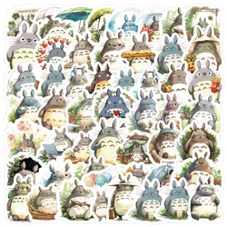 50Pcs Idea classica Cute Totoro Series Stickers Cartoon Fun Graffiti Stickers decorazione di cancelleria per bambini giocattoli regali