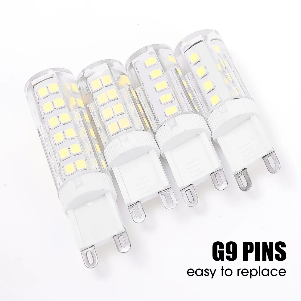 LED Bulb G9 LED Lamp 3W 5W 7W 9W AC 220V Light Bulb Led Spotlight Chandelier Living Room Bedroom Lighting Halogen Lamp 6000K