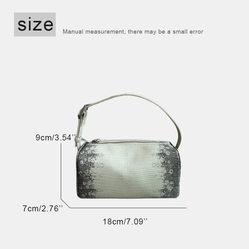 Customize Initials Leather Lizard Pattern Mini Pillow Bags For Women Luxury Designer Handbags Purse 2026 New In Cowhide shoulder