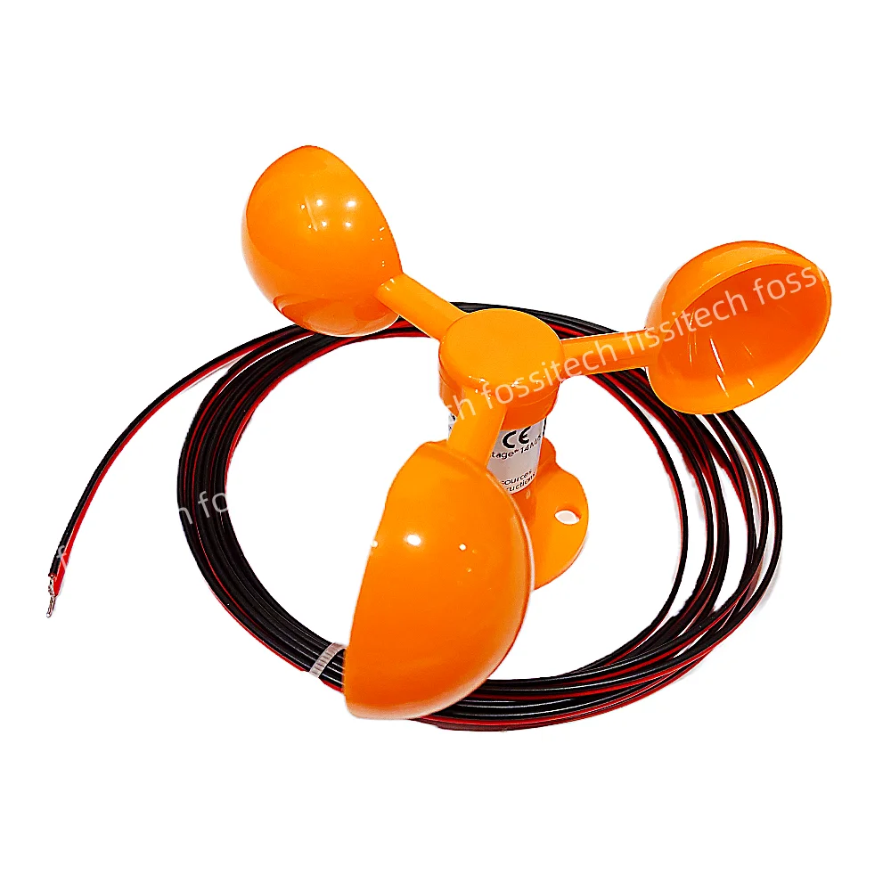 Imagem -04 - Vento Velocidade Sensor Anemômetro Faça Você Mesmo Três Cup tipo Medição de Velocidade do Vento 02v Tester Power Detector 100 Kmph F14cm