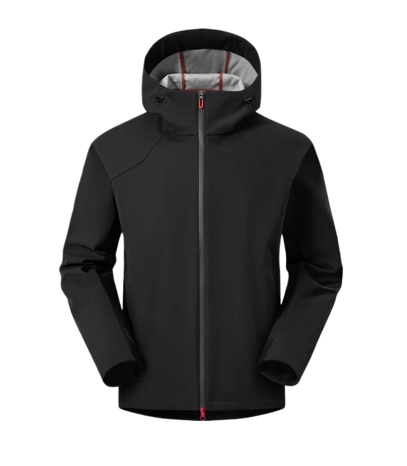 

Outdoor Soft-shell Men's Fashionable Windproof and Feng Shui Fabric Cycling Sports Fishing Mountain Climbing and Camping Jacket
