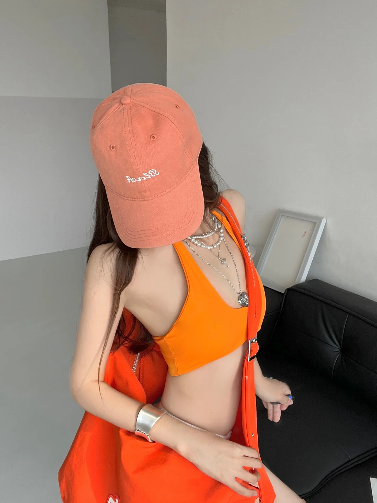 Sujetador de Yoga de verano para mujer, Top con correa Ne colgante en U con almohadilla para el pecho, chaleco Bal, Faion Body, ropa interior ortopé Sle