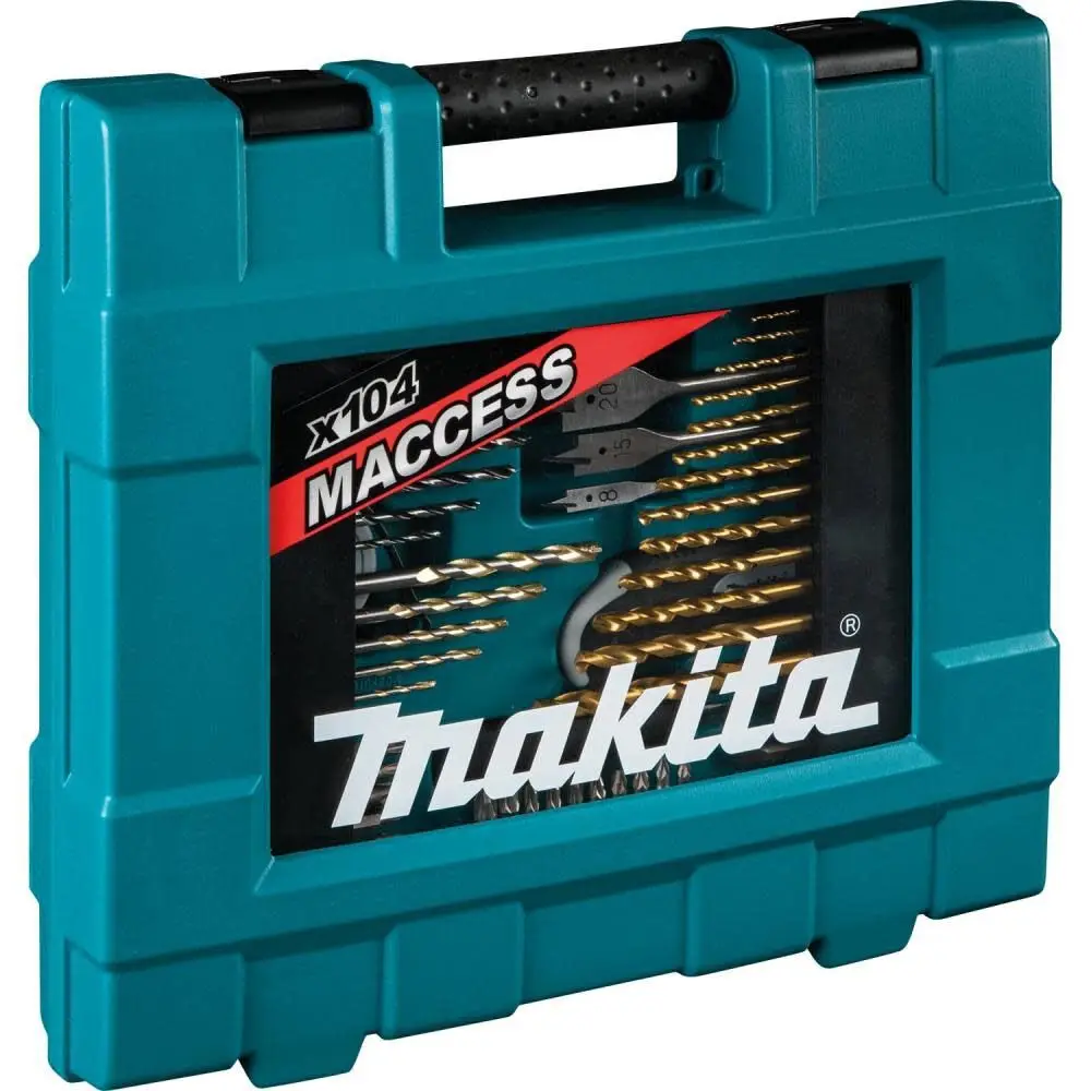 Makita D-31778 104Pc Metric Bit And Hand Tool Set Power Tool Accessories