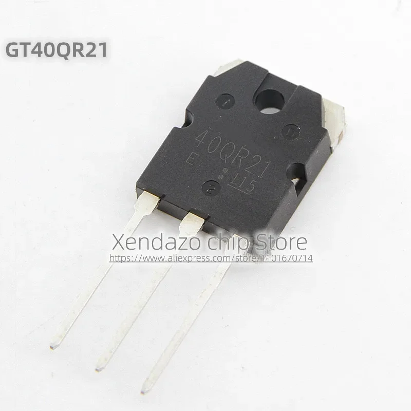 5pcs/lot GT40QR21 40QR21 TO-3P package IGBT power tube of induction furnace