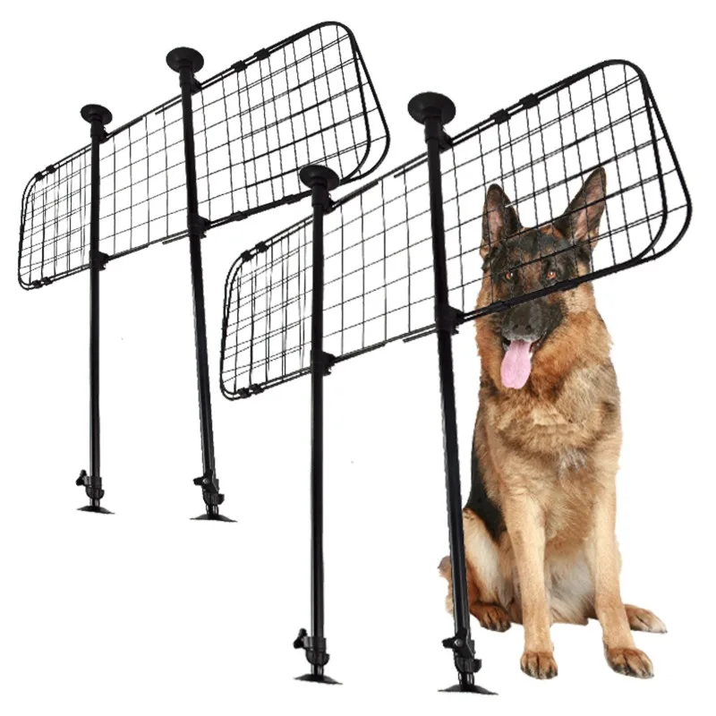 

Adjustable, mesh dog fence, pet car protective fence