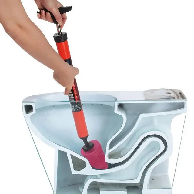 High Pressure Toilet Unblock One Shot Toilet Pipe Plunger Silicone Quickly Unblock Household Toilet Sewer Dredging Plunger High Pressure Toilet Unblock One Shot Toilet Pipe Plunger Silicone Quickly Unblock Household Toilet Sewer Dredging Plunger