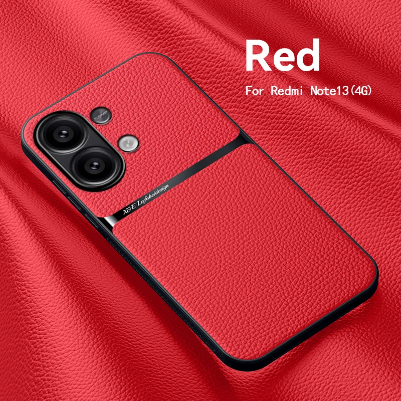 Чехол для For Xiaomi Redmi Note 13 4G Cases For Redmi Note 13 4G Phone Case Shockproof Silicone Protective Back Cover