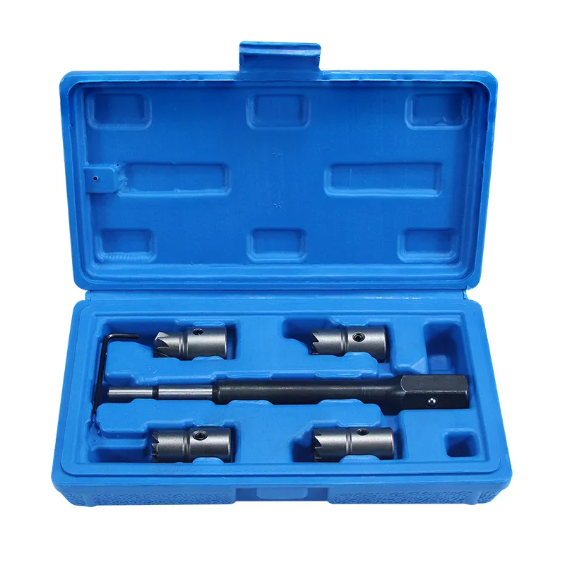 Imagem -02 - Diesel Injector Cleaner Removedor de Carbono Ferramentas de Assento Cortador Conjunto de Fresa Carro Universal Também Conjunto Pcs