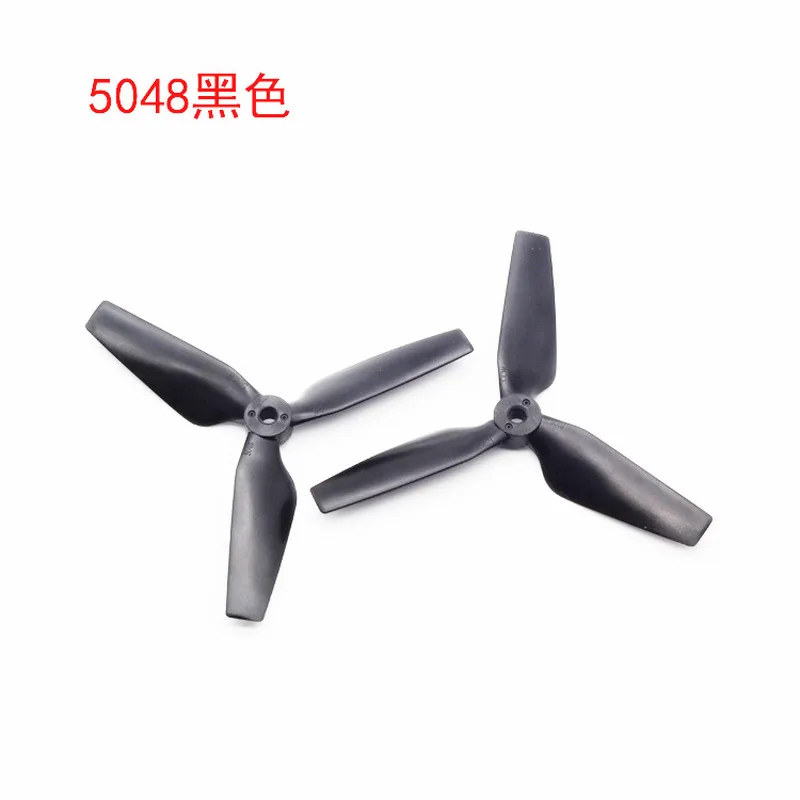 1 Pair Of Fpv Crossing Machine 5-Inch 5048 Three Bladed Propeller, Forward And Reverse Propeller Crossing Machine Blades