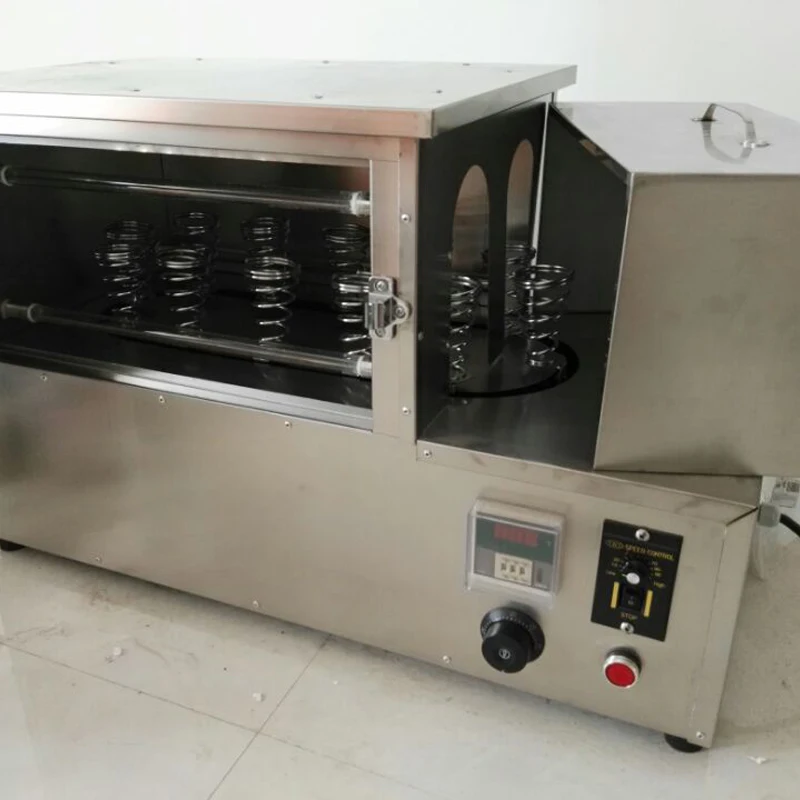 

110V 220V 4 Moulds Ice Cream Pizza Cone Baking Molding Machine Pizza Cono With Rotary Oven Optional