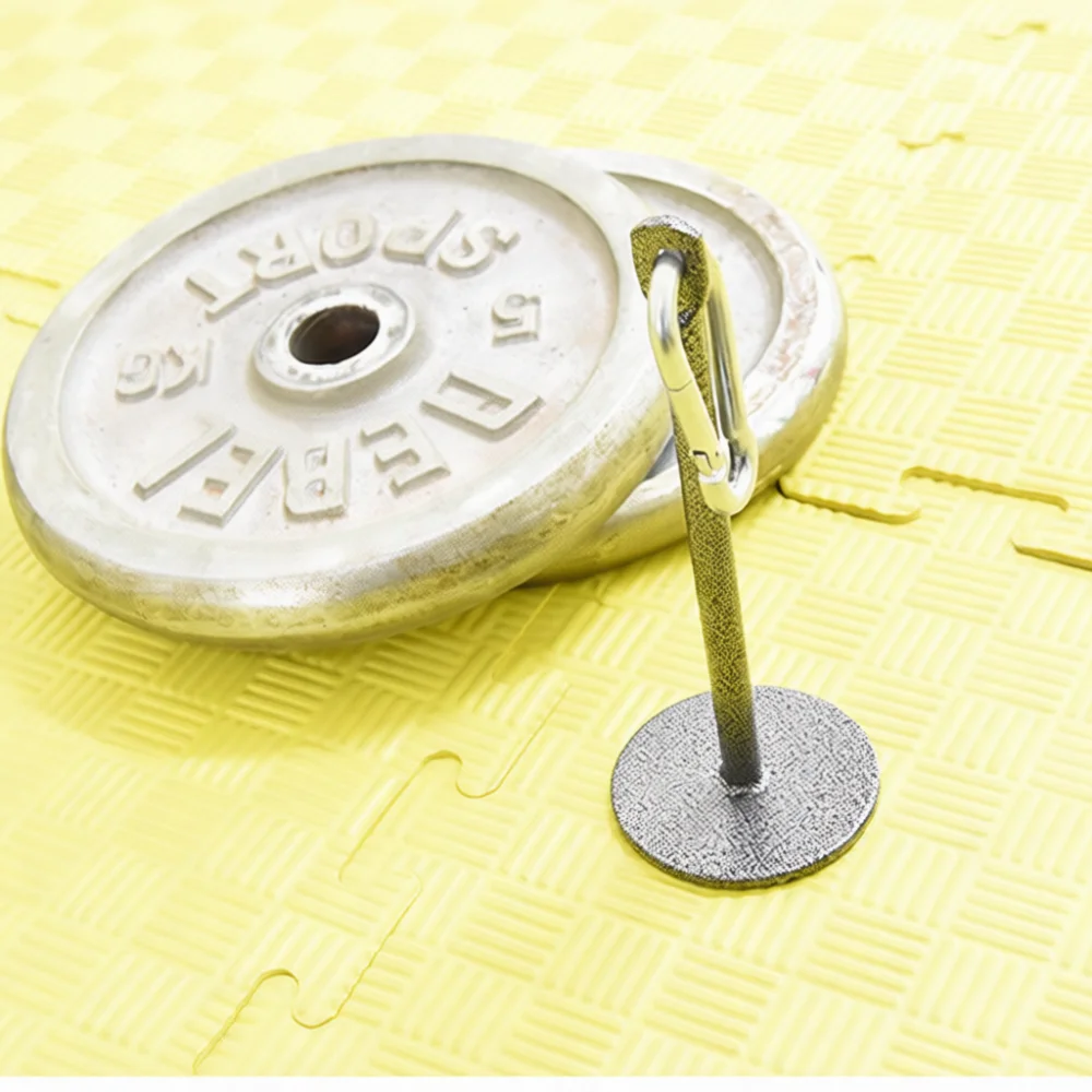 Steel Barbell Plate Holder Loading Pin Fitness Equipment Attachment For Strength Training Muscular Exercise Rack