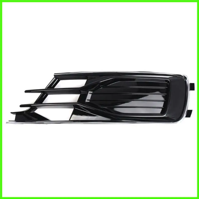 

Industrail Grade Front Bumper Fog Light Cover Plastic Front Bumper Light Brims Quick Installation used for A6C7 16-18