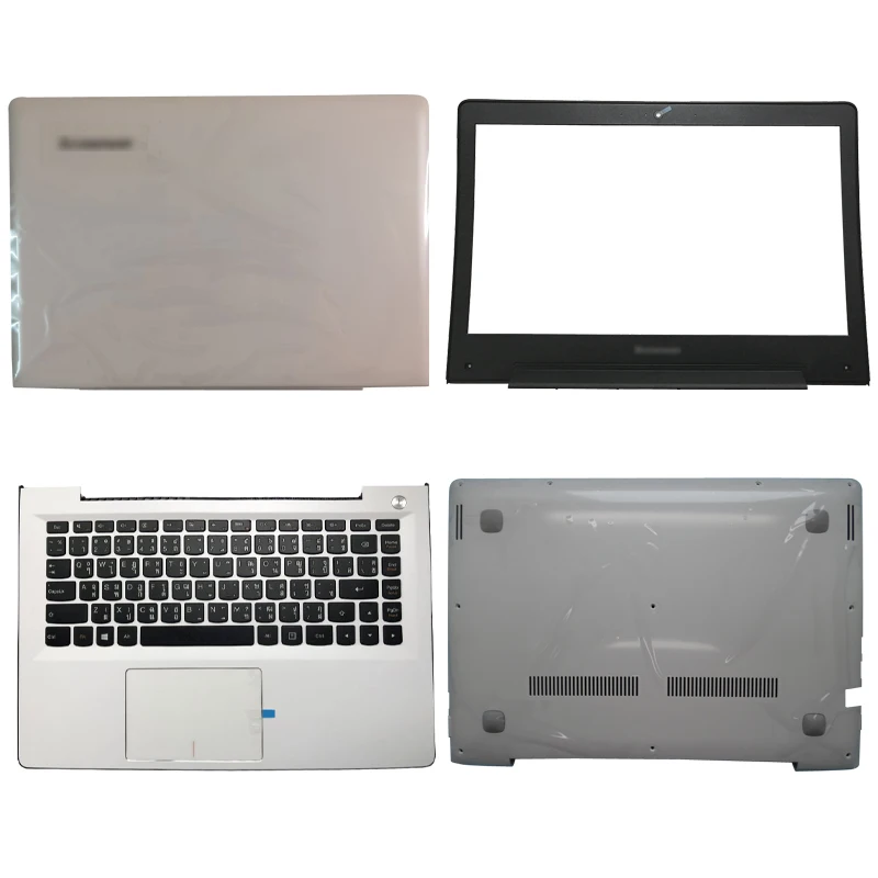 

NEW For Lenovo U31-70 300S-13 500S-13ISK Laptop LCD Back Cover/Front Bezel/Palmrest/Bottom Case Series Black White Red