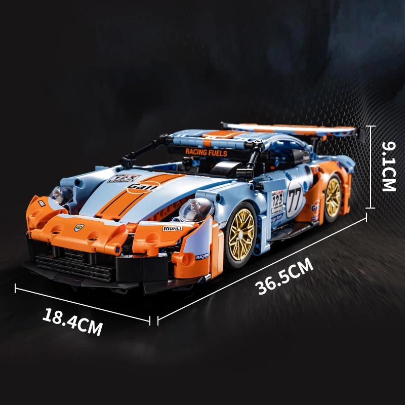

Конструктор-головоломка «Спортивный автомобиль Bay Blue» для сборки, механическая модель, игрушка для мальчиков, подарок на день рождения, модель для вечеринки