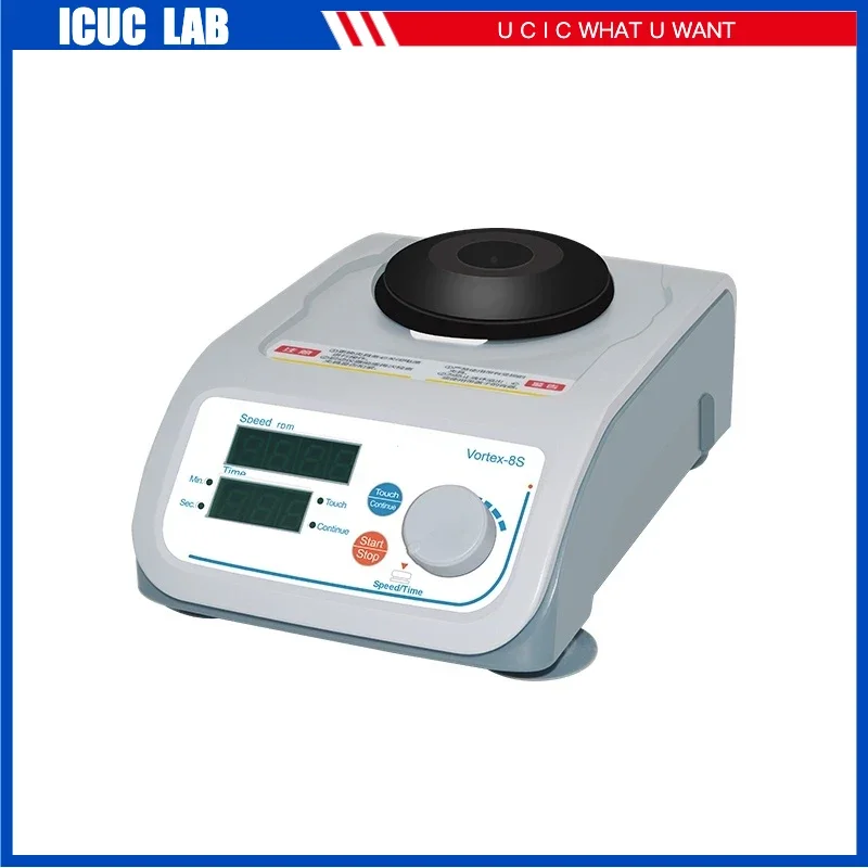 

Digital Time Control Lab Vortex Mixer with 6 Standard Modules Use for Test Tubes Microplates Flasks Vortex-8S