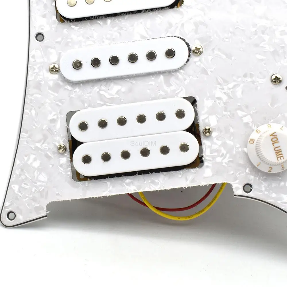 Electric Guitar Pickup HSH Humbucker Guitar Pickups Prewired Pickguard Guitar Pickup for Electric Guitar