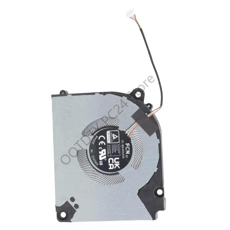 H7BA แล็ปท็อป CPU Cooling พัดลมที่เข้ากันได้กับรุ่นส่วนใหญ่เสียงต่ำใช้งานพัดลมโลหะ