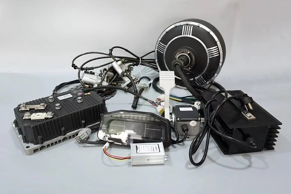 Brushless Hub Motor 8000W 96V Concave Design Electric Wheel Hub Motor Car Conversion Motor Kit