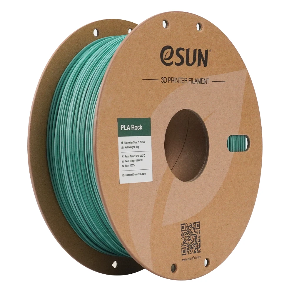 ESUN PLA-Rock 3D-printerfilament 1KG Dubbele Kleur Rock-serie Cirkelvormige Mat Afwerking voor Bambu Lab - Universeel 3D-printmateriaal