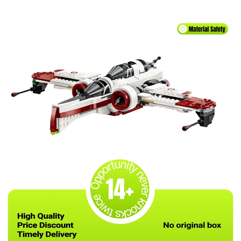 Blocs de construction Galaxy MOC 75402 ARC-170 Starfighter, modèle de bataille étoile, briques, jouet pour amis, cadeaux de noël et d'anniversaire, 497 pièces