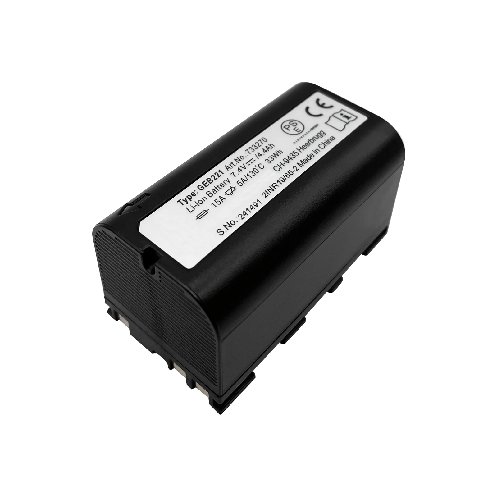 Mới GEB221 Pin Tương Thích Cho Leica TS02 TS06 TS09 TPS1200 Tổng Đài Điện Áp Đầu Ra 7.4V Dung Lượng 4400MAh