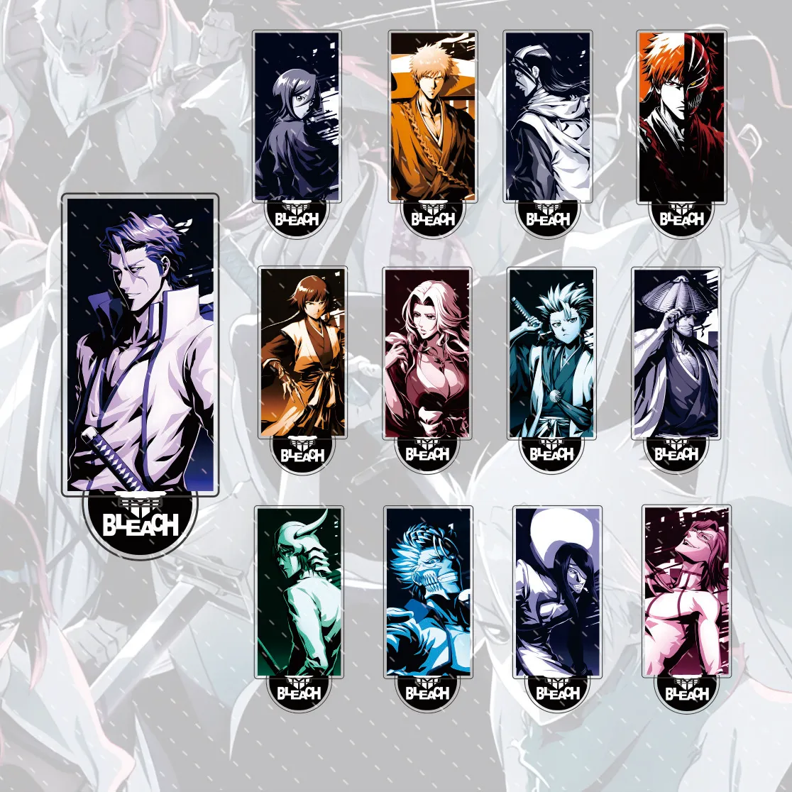 Anime BLEACH 15cm acrylic stand figure Orihime Kurosaki Ichigo standing model desktop decoration gift