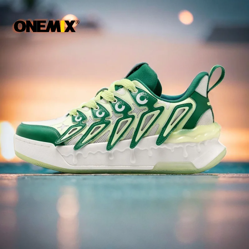 Кроссовки ONEMIX с вакуумной пеной для амортизации, мужские легкие спортивные кроссовки для бега на длинные дистанции и 