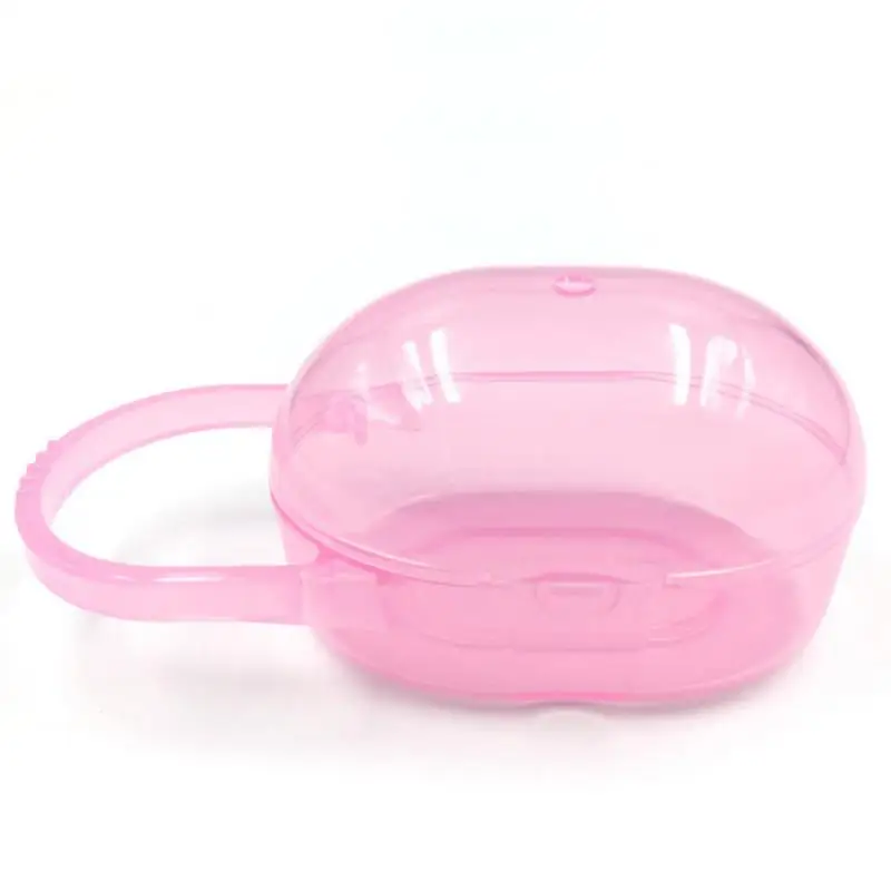 Boîte à sucette en plastique pour bébé, clip de sucette, porte-conteneur, étui de rangement de voyage, support de sucette, continents