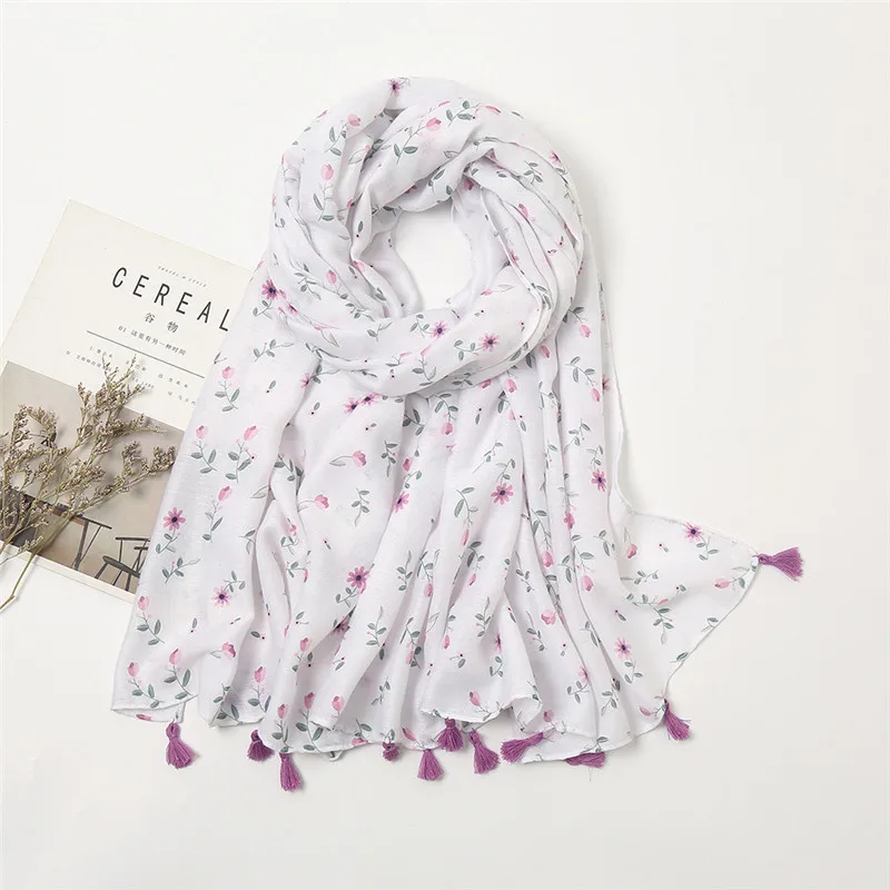 Soft Thin Scarf Viscose Women Bohemian Design Print Shawls Wrap Female Geometric Blanket Long Bufandas Muslim Stole 2022 Fashion