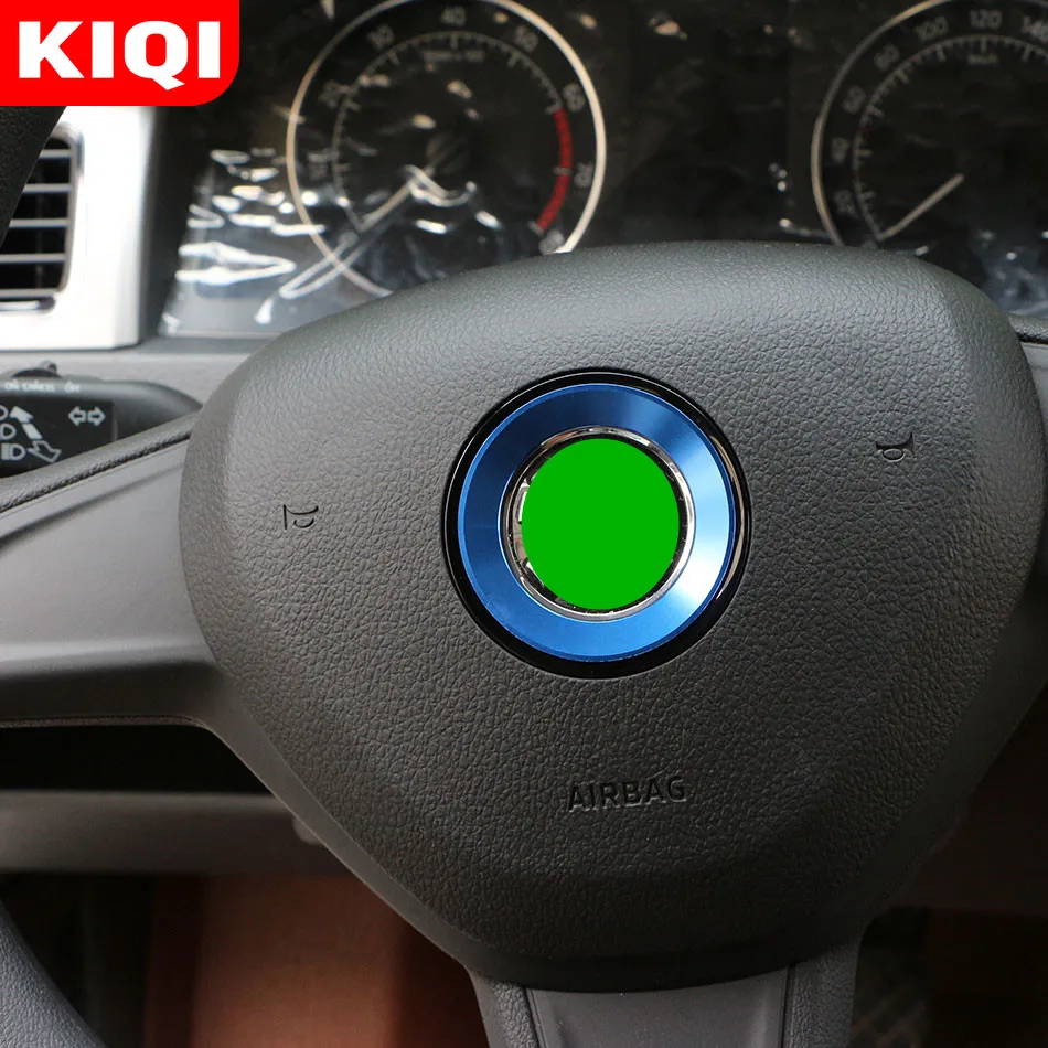 Car Steering Wheel Panel Logo Cover Frame Trim Sticker for Volkswagen VW Golf 6 7 MK6 MK7 Jetta MK5 Passat B6 B7 Polo Touareg