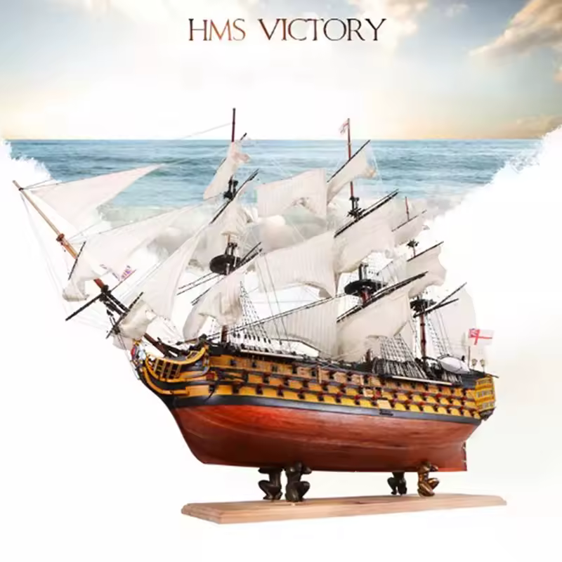 Modelo de barco de vela de madera, barco de montaje hecho a mano DIY, 21 Kit de barco, regalo de decoración para niños, 1PC