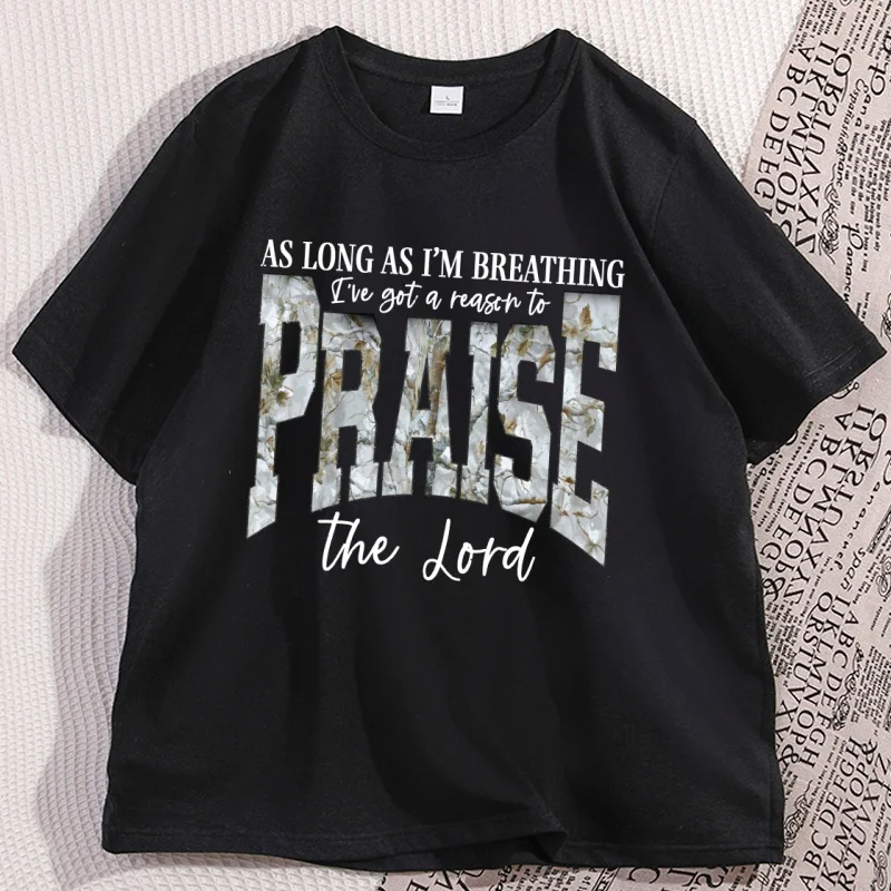 

Praise The Lord T-Shirt Christian Camo Graphic T Shirts Short Sleeve High Quality Tshirt Male Clothing Print Casual Streetwear