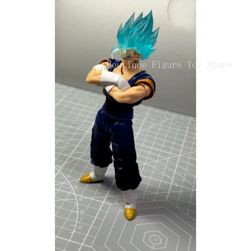 KO HM Dragon Ball SSJ Super Saiyan Vegetto Transparent Hair Accessories Action Figures Toys Anime Model Collectibles
