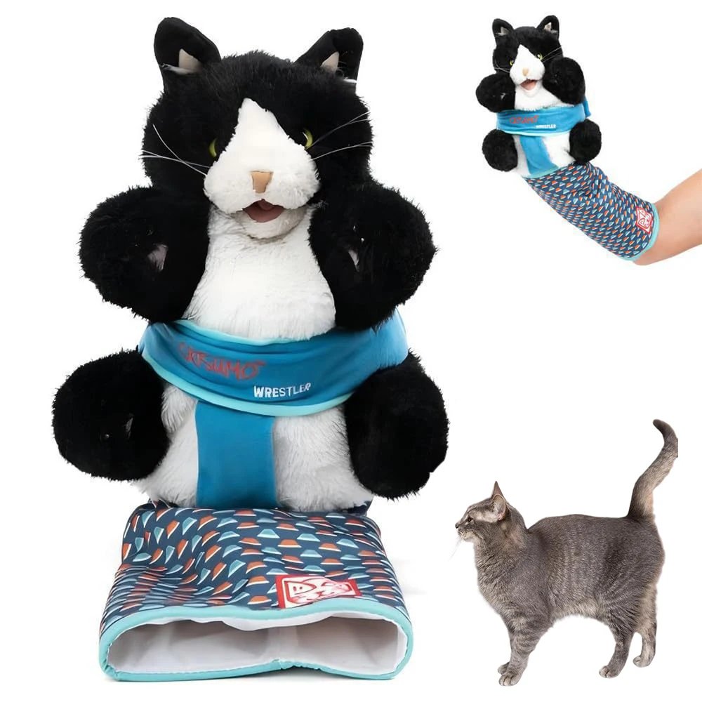 

Cat Toys Wrestling Glove Soft Plush Cat Pet Toy Gloves Shape Animal Hand Glove Pet Supplies Cat Dolls Accessories Safe Play