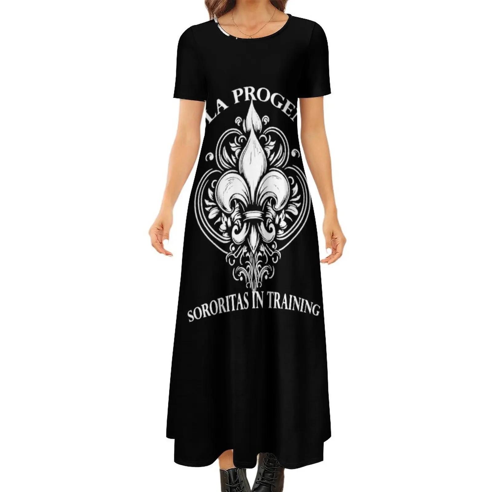 

Sororitas in Training Round Neck Short Sleeve Dress Women"s evening dress summer dress woman 2024 trendy Clothing female