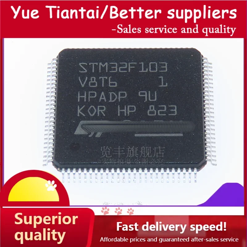 

Микроконтроллер-микроконтроллер (YTT)STM 32 f 103 V8 t 6 LQFP-100 arm Cortex-M3 32-Bit