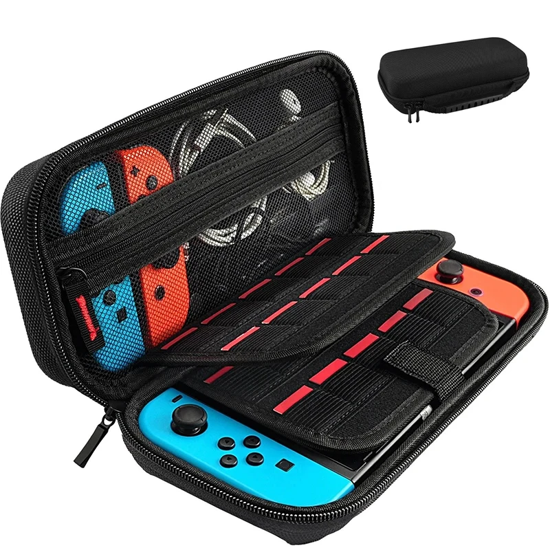 For Switch Lite Cord Storage Bag Portable Waterproof Hard Case Protection Nintendo Switch Gaming Machine Storage Bag Accessories