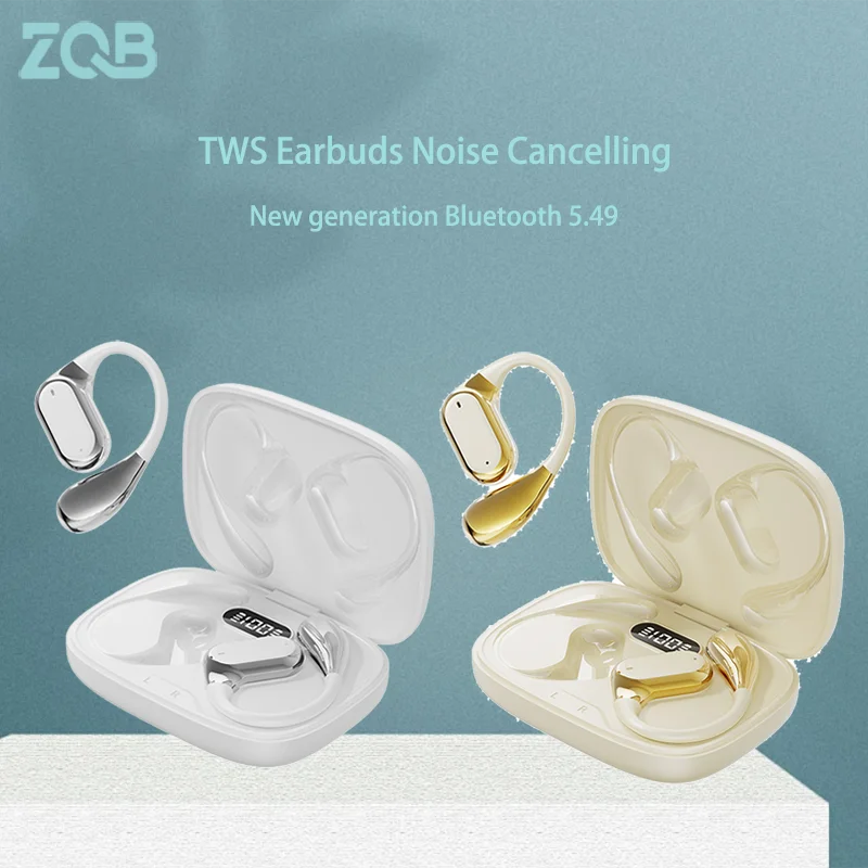 

ZQB Q11 TWS Bluetooth Earphones 5.3 wireless headphones noise canceling with Mic HD Call Waterproof Touch Sport Headset for Xiao